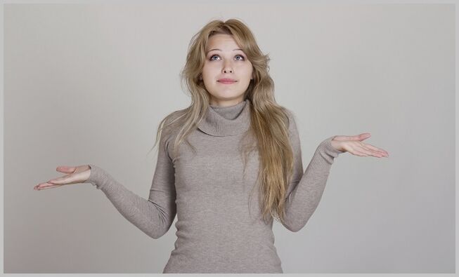 the girl thought about methods of treating varicose veins