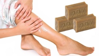 powder soap for the treatment of varicose veins