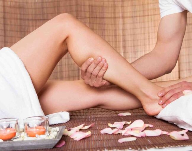 foot massage for varicose veins
